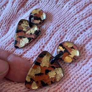 Acrylic Statement Earrings